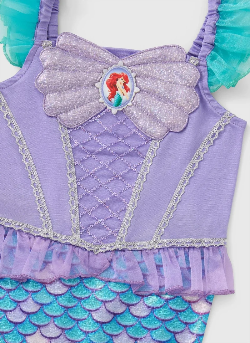 ماتلان Disney Girls Lilac Ariel Costume